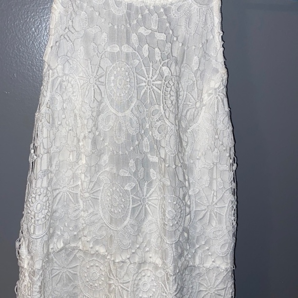 Hollister high neck dress white- size 1 - Picture 4 of 6